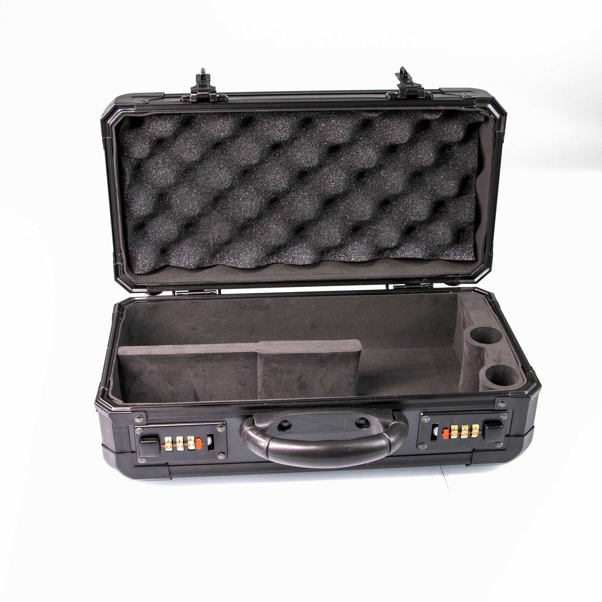Hilt hard case with combination lock